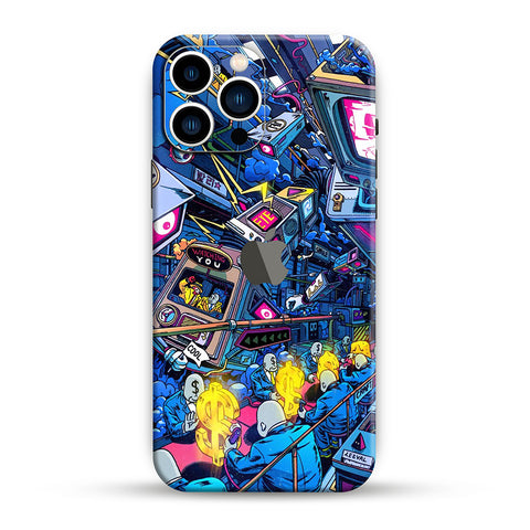 Money Graffiti Skin For iPhone