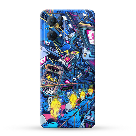 Money Graffiti Skin For Oppo