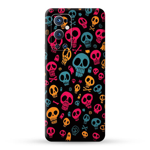 Neon Skulls Skin for Oneplus