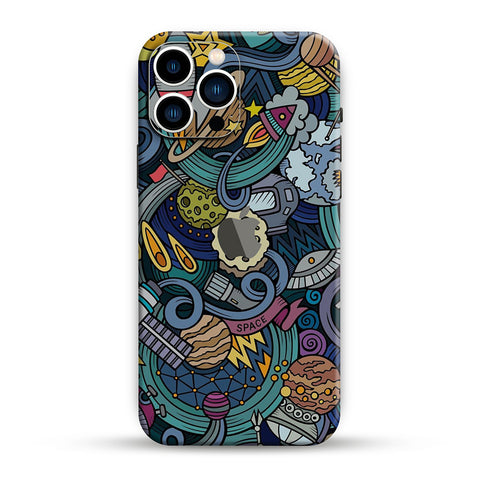 Night Graffiti Mobile Skin