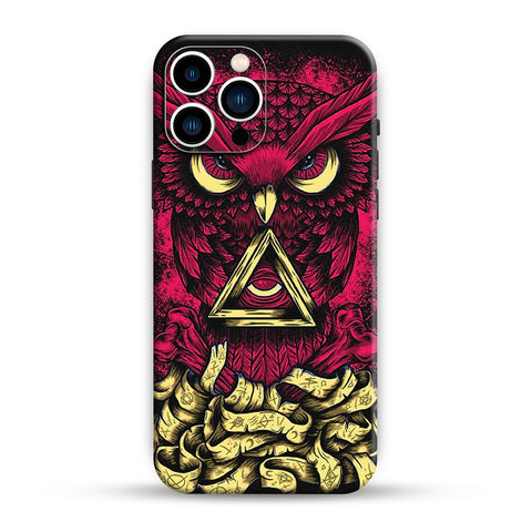 Red Owl Skin For iPhone