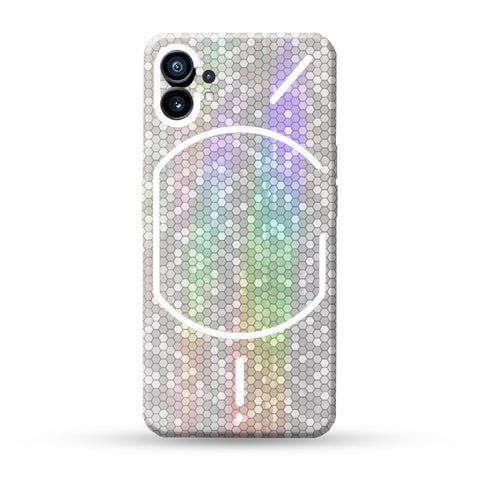 Rainbow Honeycomb Skin For Nothing Phone