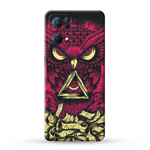 Red Owl Skin For Oppo