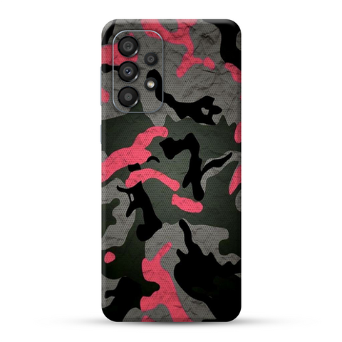 Red Pattern Camo Skin For Samsung