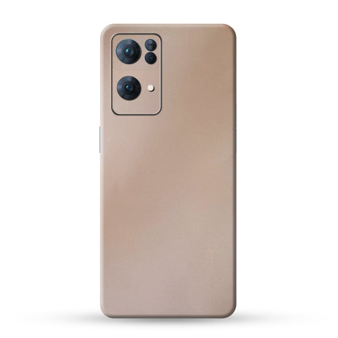 Rose Gold Metal Skin For Oppo