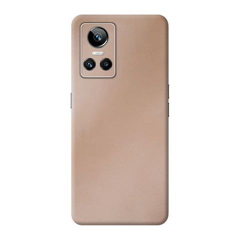 Rose Gold Metal Skin For Realme