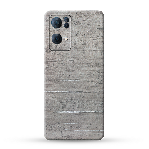 Silver Stripes Skin For Oppo