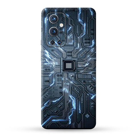 Silver Circuit Skin for Oneplus