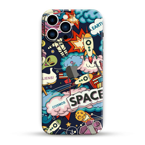 Space Graffiti Mobile Skin