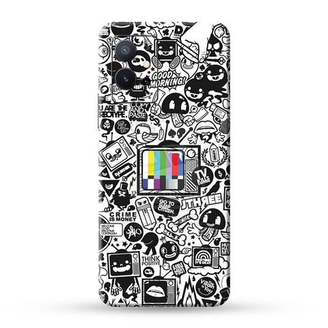 TV Graffiti Skin For Vivo