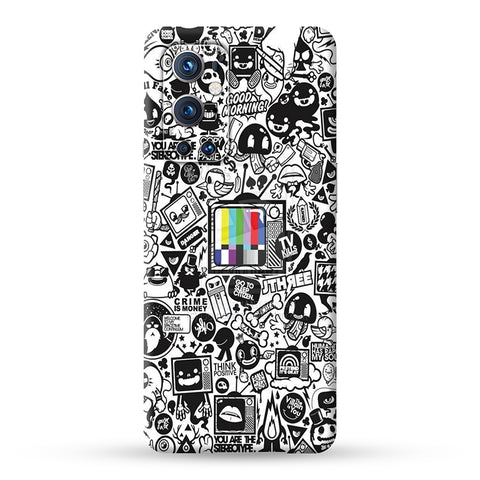 TV  Graffiti Skin for Oneplus