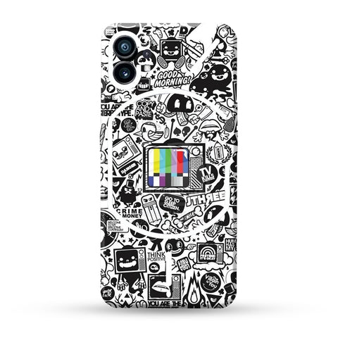 TV Graffiti Skin For Nothing Phone