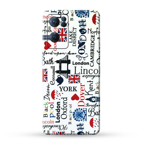 UK Graffiti Skin For Oppo