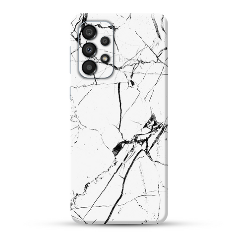 Off White Marble Skin For Samsung
