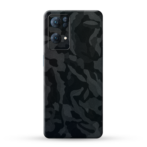 Black Camo Skin For Oppo