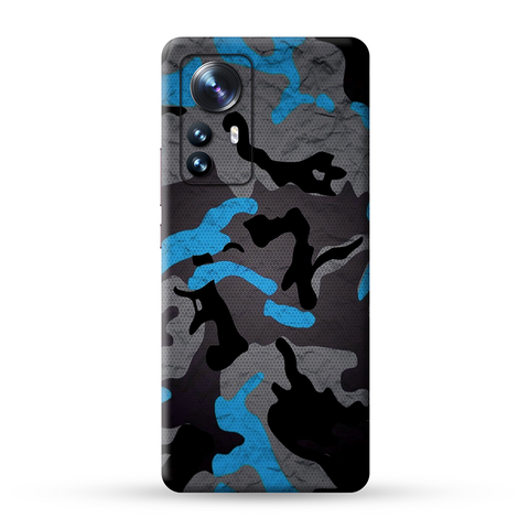 Blue Pattern Camo Skin For Redmi
