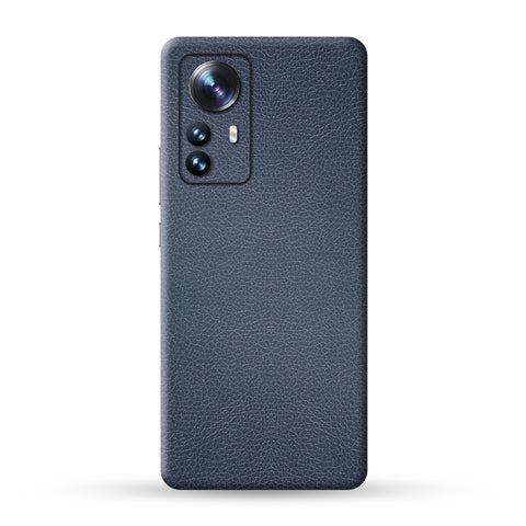 Blue Leather Skin For Redmi