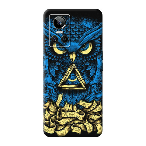 Blue Owl Skin For Realme
