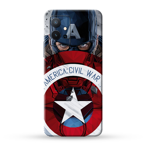 Captain Shield Skin For Vivo