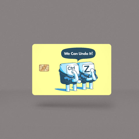 Undo Skin For Credit Card