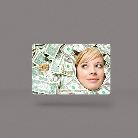 Face Skin For Credit Card