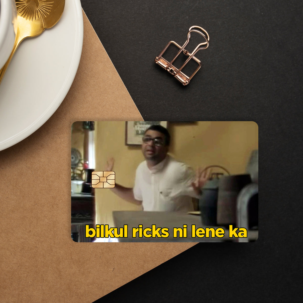 Meme 07 Skin For Credit Card