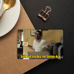 Meme 07 Skin For Credit Card