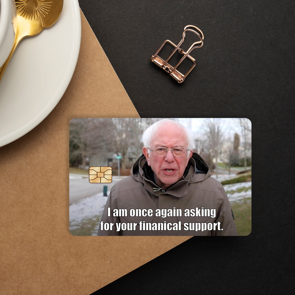 Support Skin For Credit Card