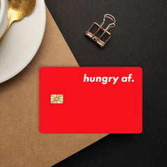 Hungry AF Skin For Credit Card