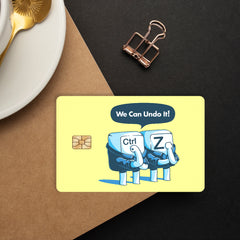 Undo Skin For Credit Card