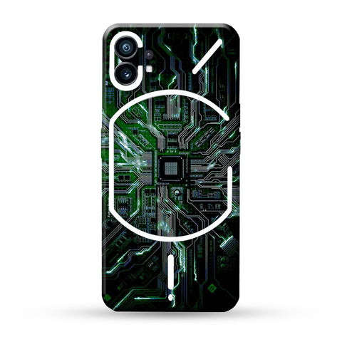 Green Circuit Skin For Nothing Phone