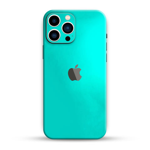 Green Metal Skin For iPhone