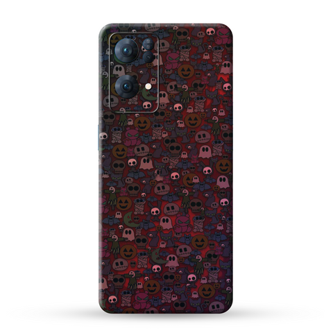Halloween Gradient Skin For Oppo