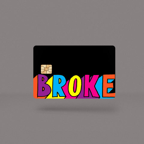 Broke Skin For Credit Card