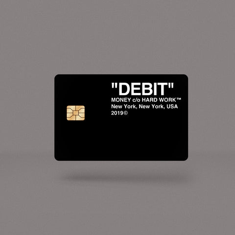 Debit 01 Skin For Credit Card