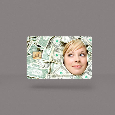 Face Skin For Credit Card