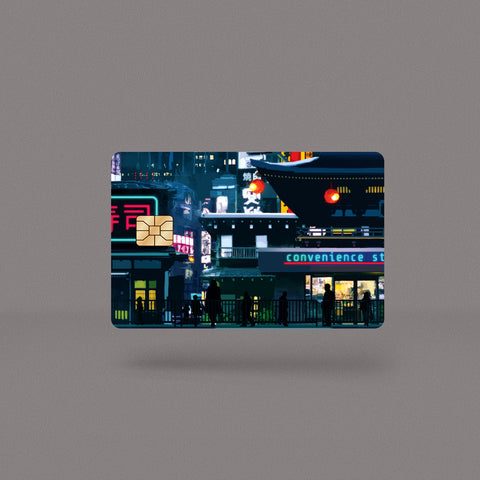 Tokyo Skin For Credit Card