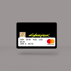 Cyberpunk Skin For Credit Card