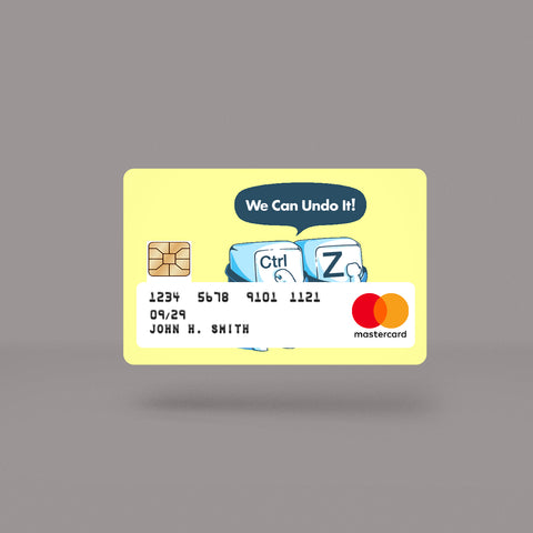 Undo Skin For Credit Card