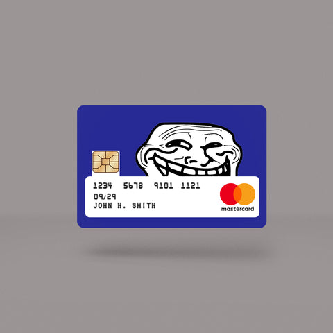 Troll Skin For Credit Card