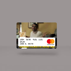 Meme 07 Skin For Credit Card