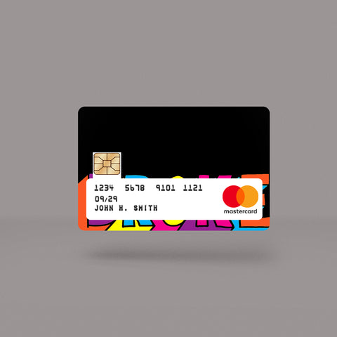 Broke Skin For Credit Card