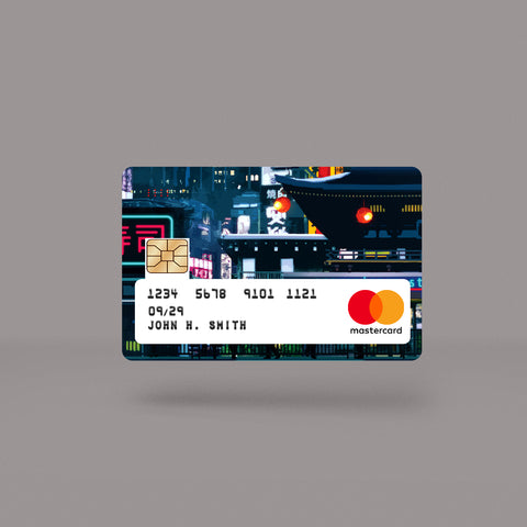 Tokyo Skin For Credit Card
