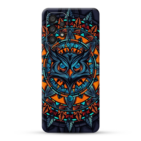 Magic Owl Orange Skin For Samsung