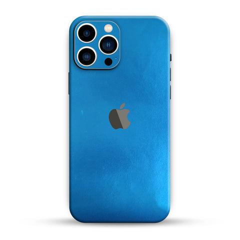 Metal Blue Mobile Skin