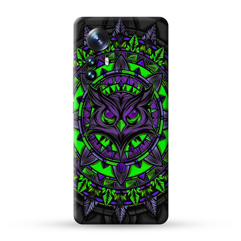 Mighty Owl Green Skin For Redmi