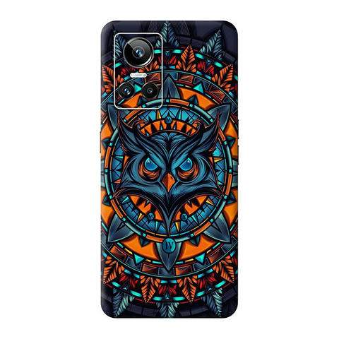 Mighty Owl Orange Skin For Realme