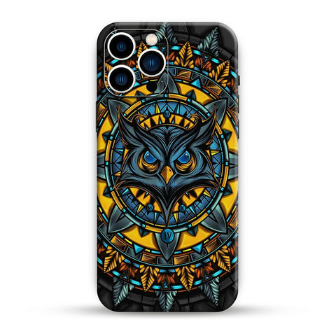 Mighty Yellow Owl Mobile Skin