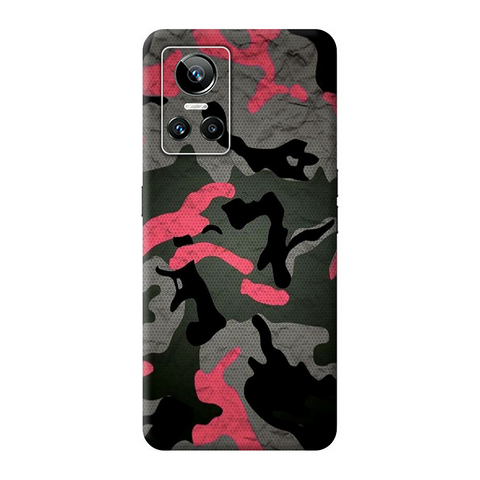Red Pattern Camo Skin For Realme