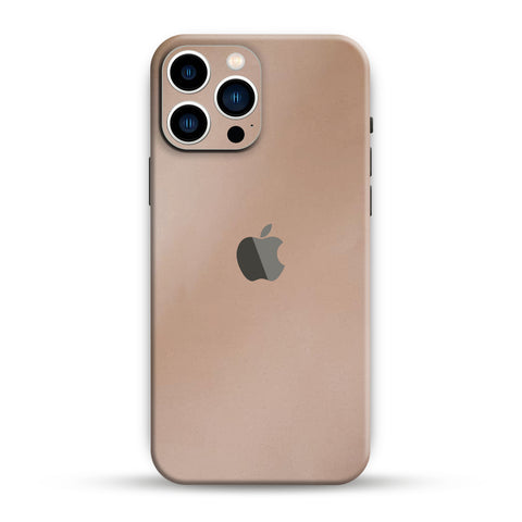 Rose Gold Metal Mobile Skin